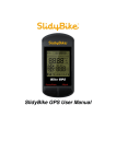SlidyBike GPS User Manual