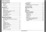 1 Table of Contents