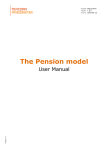 The Pension model - Pensionsmyndigheten