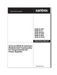 XFR600-2 Operating Manual