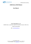 UH685 Series EDGE Modem User Manual - E-Lins