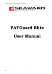 PATGuard Elite User Manual Rev1.1 A4