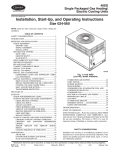 Installation, Start-Up, and Operating Instructions