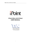 iPoint Ultra v6.32 Client USER MANUAL