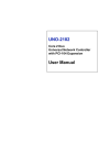 Advantech UNO-2182 User Manual