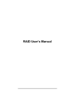 RAID User`s Manual