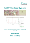 PALM MicroLaser Systems