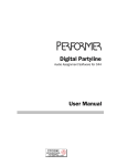 Riedel Performer-Partyline-AAS manual