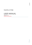 PLEXTEL User Manual version 2