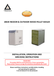 28kW INDOOR & OUTDOOR WOOD PELLET BOILER