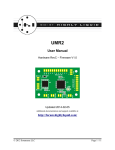 UMR2 User Manual - Code and Copper