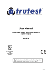 Trutest User Manual