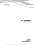 RMS RedMAXEMS User Manual