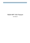 NRP-NI-VISA Passport Software Manual