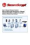 User`s Manual - SecureScrypt