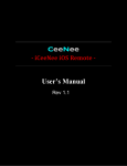 iCeeNee iOS Remote - User`s Manual