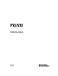 PXI/VXI NI 8350 User Manual