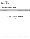 Super E50 User Manual