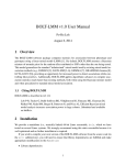 BOLT-LMM v1.0 User Manual