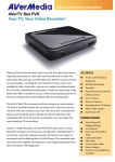 AVerTV Box PVR Your TV, Your Video Recorder!