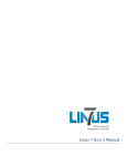 Linus 7 User`s Manual