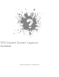 View PDF Manual - SPX - Instant Screen Capture
