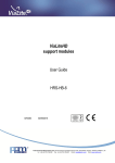 ViaLiteHD RF Support Module User Manual (HRS-HB-6)