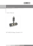 WT-EasyControl 2.15 User Manual - KEM Küppers Elektromechanik