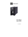 SB425 User Manual - Legacy Power Conversion