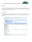 Reports – PlacementPro User`s Manual Version 2.1 Reports