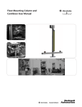 Floor Mounting Column and Cantilever User Manual