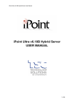 iPoint Ultra v6.10B Hybrid Server USER MANUAL