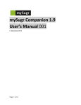 mySugr Companion 1.9 User`s Manual 001