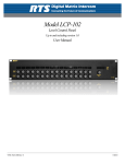 LCP-102 User Manual