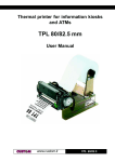 TPL 80 / 82.5 Ticket Printer