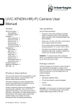 UVC-XP4DN-HR(-P) Camera User Manual
