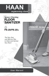 Steam Cleaning Floor Sanitizer