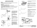 Installation Instructions for RIM300