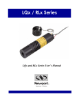 LQx / RLx Series - Newport Corporation