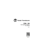 PEM-300 Manual - Toledo Transducers
