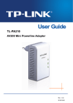 TL-PA210KIT_V1_User_Manual - TP-Link