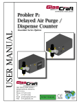 Delayed Air Purge Dispense Counter User Manual