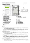 REMOTE KEYPAD (KP-7)