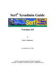 Serf Sysadmin Guide