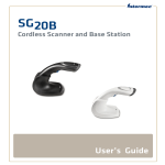SG20B Cordless Scanner and Bluetooth Base Station