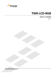 TWR-LCD-RGB User Manual - Freescale Semiconductor