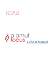 Alamut Focus-User-Manual