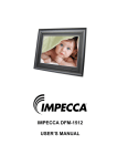 IMPECCA DFM-1512 USER`S MANUAL