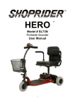 Model # SL73N Portable Scooter User Manual