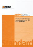 Environmental design considerations for ICT